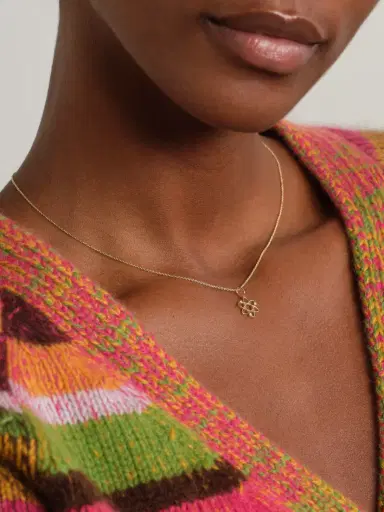 Sydney Evan Cosmos 14-karat Gold Diamond Necklace | Thumbnail 2