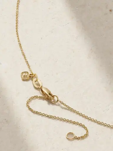 Sydney Evan Cosmos 14-karat Gold Diamond Necklace | Thumbnail 3