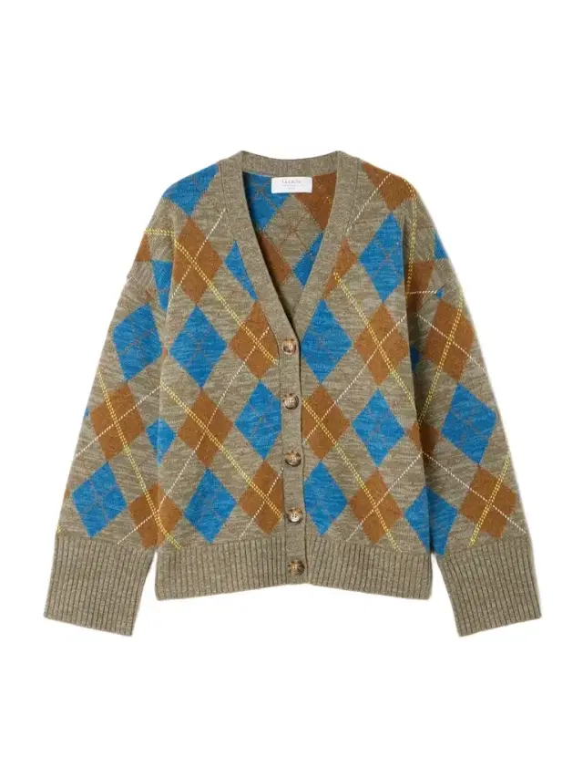 Hamish Argyle Wool And Cashmere-blend Cardigan