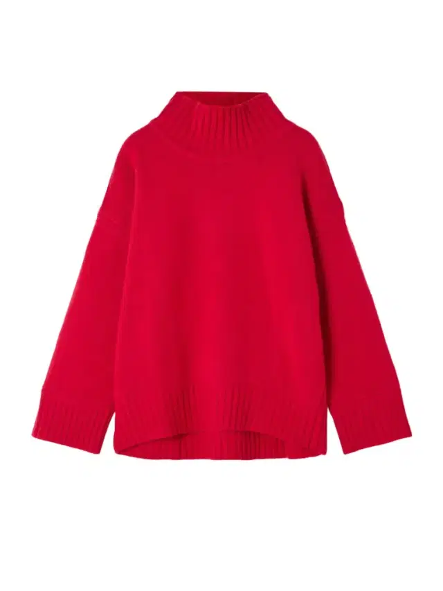 Archie Wool And Cashmere-blend Mock-neck Sweater