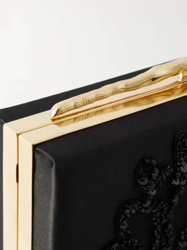 Erdem Bloom Embellished Satin Clutch | Thumbnail 4 Erdem Bloom Embellished Satin Clutch | Thumbnail 4