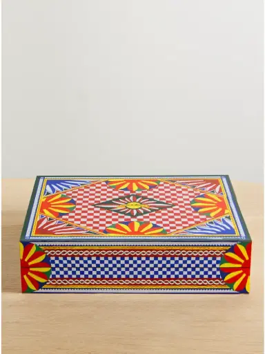 Dolce & Gabbana Caretto Resin And Wood Backgammon Set | Thumbnail 4