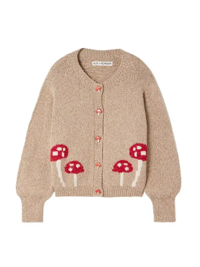Sammi Intarsia-knit Alpaca, Wool And Cotton-blend Cardigan