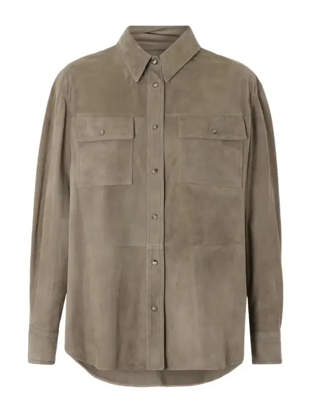 Suede Overshirt