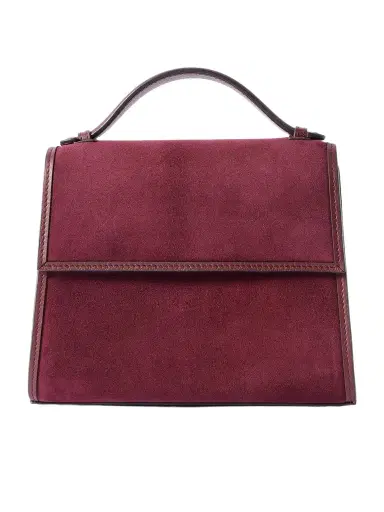 Hunting Season Medium Leather-trimmed Suede Tote | Thumbnail 1 Hunting Season Medium Leather-trimmed Suede Tote | Thumbnail 1