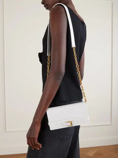 Balmain Shuffle Buckled Leather Shoulder Bag | Thumbnail 3 Balmain Shuffle Buckled Leather Shoulder Bag | Thumbnail 3