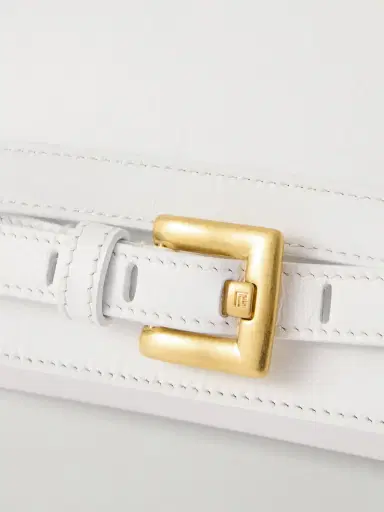Balmain Shuffle Buckled Leather Shoulder Bag | Thumbnail 5 Balmain Shuffle Buckled Leather Shoulder Bag | Thumbnail 5
