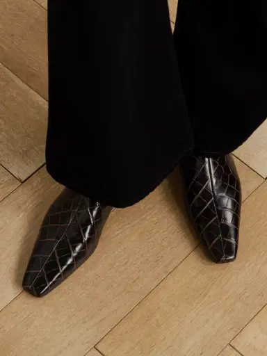 TOTEME Croc-effect Leather Chelsea Boots | Thumbnail 2 TOTEME Croc-effect Leather Chelsea Boots | Thumbnail 2