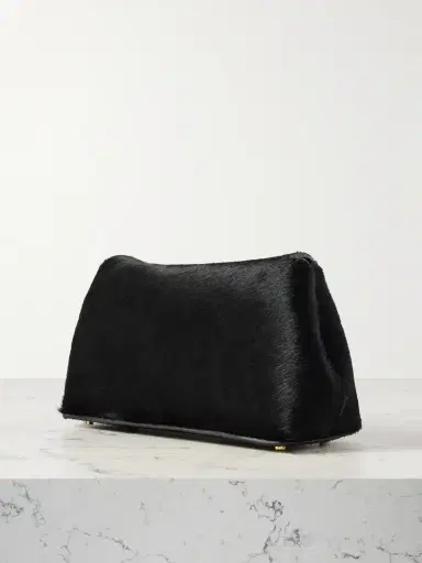 TOTEME T-lock Mini Calf Hair Clutch | Thumbnail 3 TOTEME T-lock Mini Calf Hair Clutch | Thumbnail 3