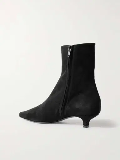 TOTEME Suede Ankle Boots | Thumbnail 3 TOTEME Suede Ankle Boots | Thumbnail 3