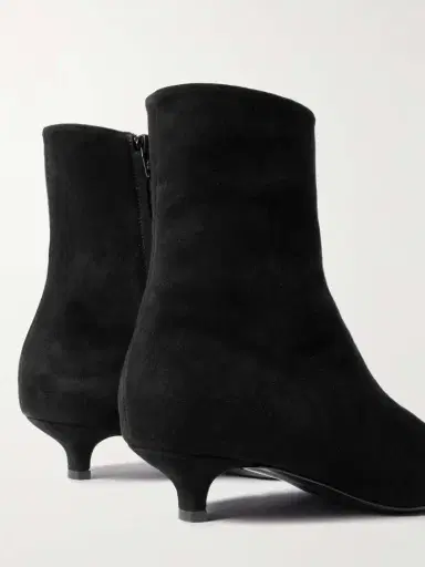 TOTEME Suede Ankle Boots | Thumbnail 4 TOTEME Suede Ankle Boots | Thumbnail 4