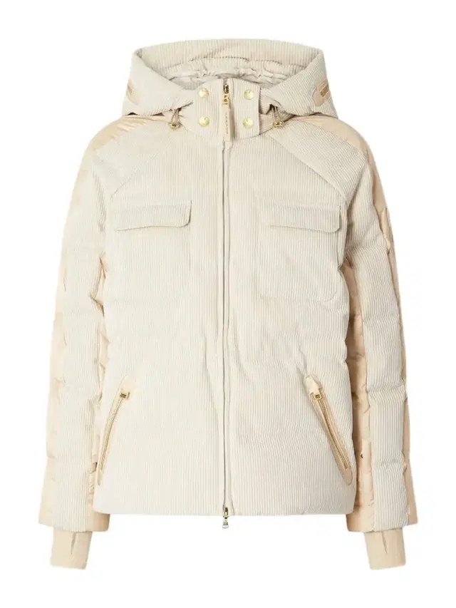 Marli Shell-trimmed Corduroy Down Jacket