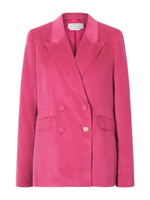 Angela Cotton-corduroy Blazer