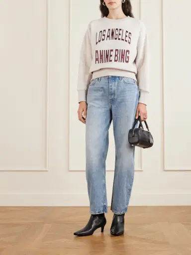 Anine Bing Fritz High-rise Barrel-leg Jeans | Thumbnail 2