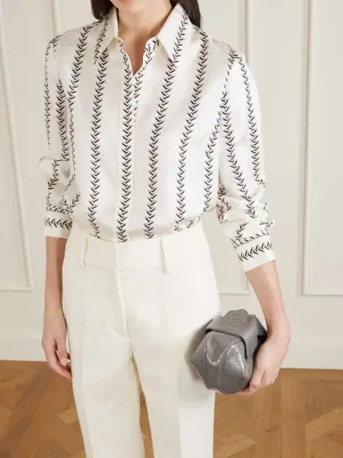 Gabriela Hearst Soft Demi Snakeskin Clutch | Thumbnail 3 Gabriela Hearst Soft Demi Snakeskin Clutch | Thumbnail 3