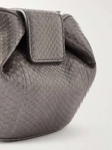 Gabriela Hearst Soft Demi Snakeskin Clutch | Thumbnail 5 Gabriela Hearst Soft Demi Snakeskin Clutch | Thumbnail 5