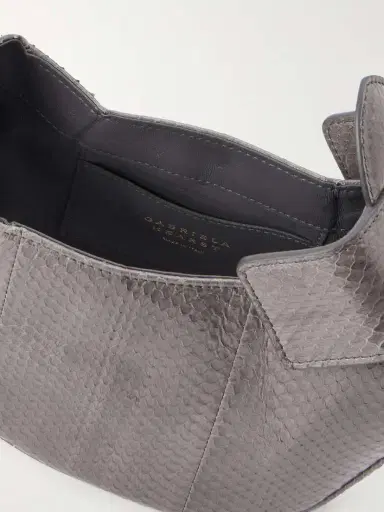 Gabriela Hearst Soft Demi Snakeskin Clutch | Thumbnail 6 Gabriela Hearst Soft Demi Snakeskin Clutch | Thumbnail 6