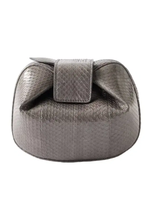 Gabriela Hearst Soft Demi Snake-effect Leather Clutch