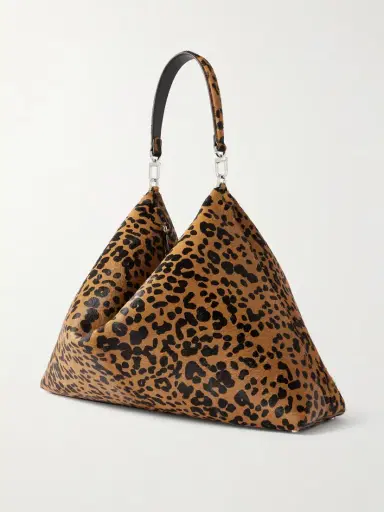 TOTEME Bevel Large Leopard-print Cow Hair Tote | Thumbnail 3