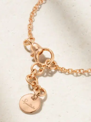 Pomellato Together Rhodium-plated 18-karat Rose Gold Diamond Bracelet | Thumbnail 3
