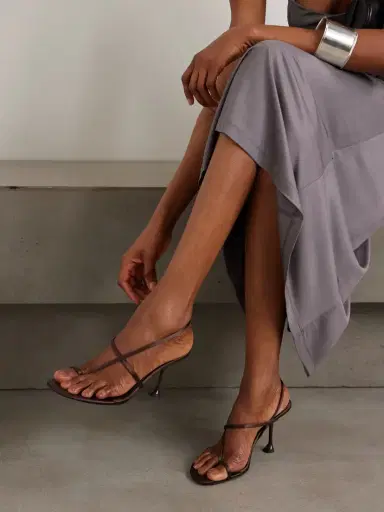 Proenza Schouler Tee 90 Satin Slingback Sandals | Thumbnail 2
