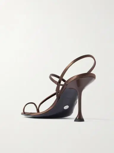 Proenza Schouler Tee 90 Satin Slingback Sandals | Thumbnail 3