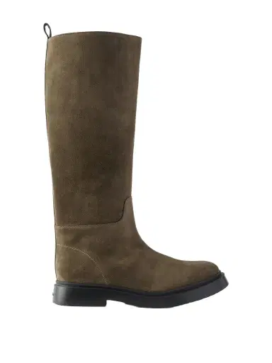 Proenza Schouler Bank Suede Knee Boots | Thumbnail 1 Proenza Schouler Bank Suede Knee Boots | Thumbnail 1
