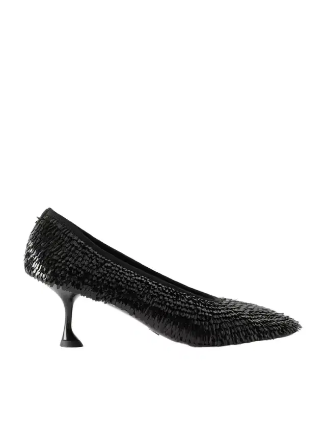 Tee Sequined Mesh Pumps Tee Sequined Mesh Pumps
