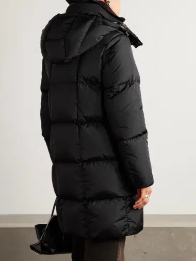 Moncler Appliquéd Hooded Shell Down Coat | Thumbnail 3 Moncler Appliquéd Hooded Shell Down Coat | Thumbnail 3