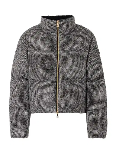 Moncler Brezesse Quilted Wool-blend Bouclé Down Jacket | Thumbnail 1