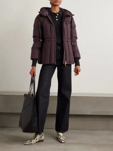 Moncler Estom Hooded Quilted Shell Down Jacket | Thumbnail 2