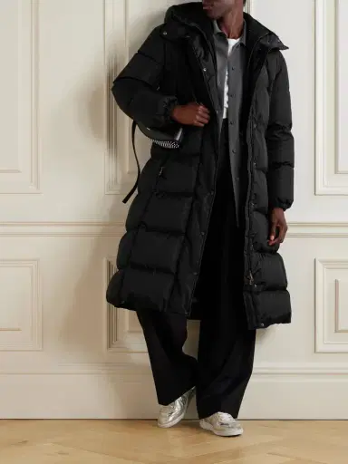Moncler Chamer Hooded Quilted Shell Down Coat | Thumbnail 2