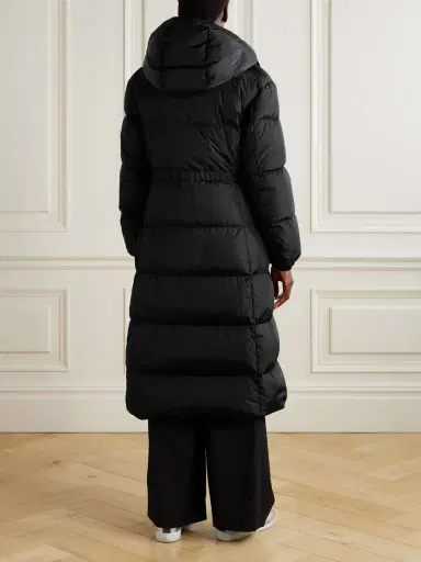 Moncler Chamer Hooded Quilted Shell Down Coat | Thumbnail 4