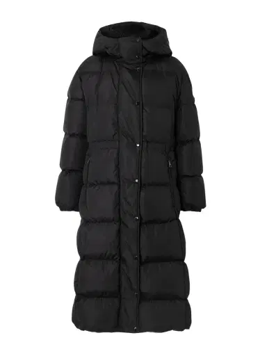 Moncler Chamer Hooded Quilted Shell Down Coat | Thumbnail 1