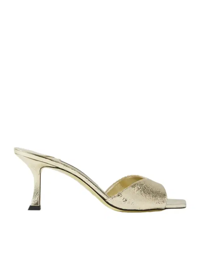 Skye 70 Cracked Metallic Mules