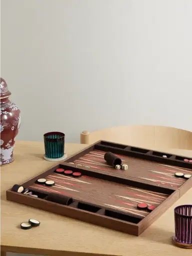 L'Objet + Fortuny Wood Backgammon Set | Thumbnail 2