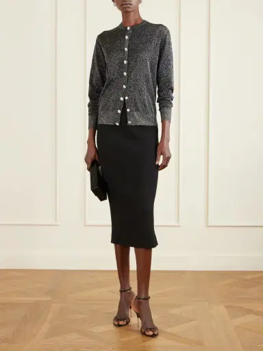 Dolce & Gabbana Metallic Knitted Cardigan | Thumbnail 2 Dolce & Gabbana Metallic Knitted Cardigan | Thumbnail 2