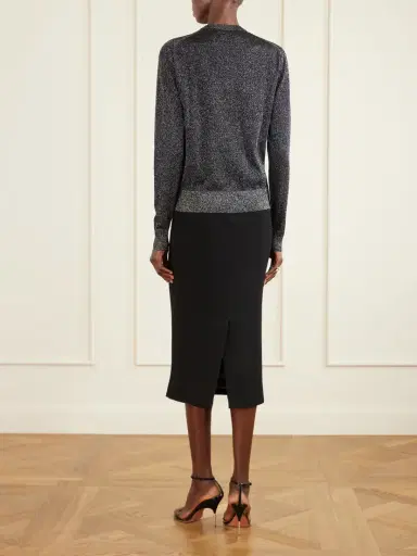 Dolce & Gabbana Metallic Knitted Cardigan | Thumbnail 4 Dolce & Gabbana Metallic Knitted Cardigan | Thumbnail 4