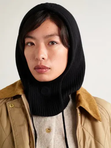 Yves Salomon Ribbed Wool And Cashmere-blend Snood | Thumbnail 2