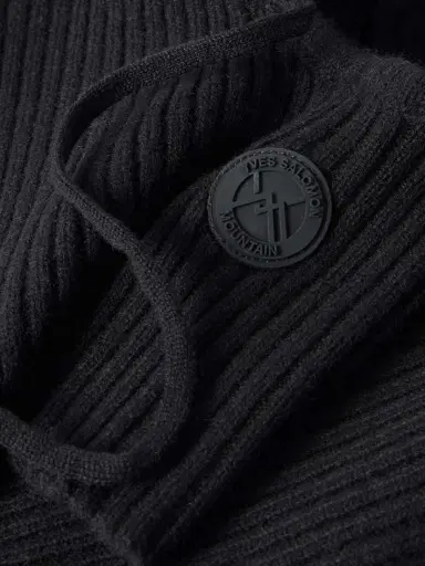 Yves Salomon Ribbed Wool And Cashmere-blend Snood | Thumbnail 3