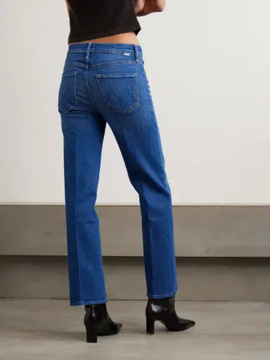 Mother The Kick It Flood Mid-rise Straight Jeans | Thumbnail 4 Mother The Kick It Flood Mid-rise Straight Jeans | Thumbnail 4