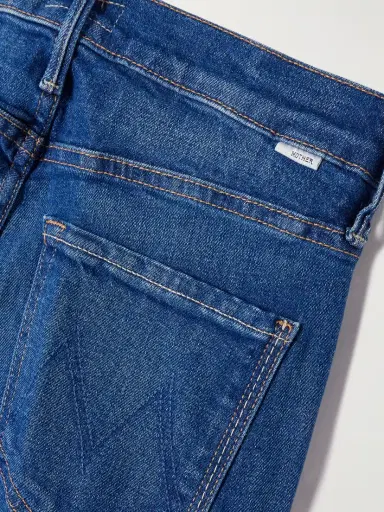 Mother The Kick It Flood Mid-rise Straight Jeans | Thumbnail 6 Mother The Kick It Flood Mid-rise Straight Jeans | Thumbnail 6