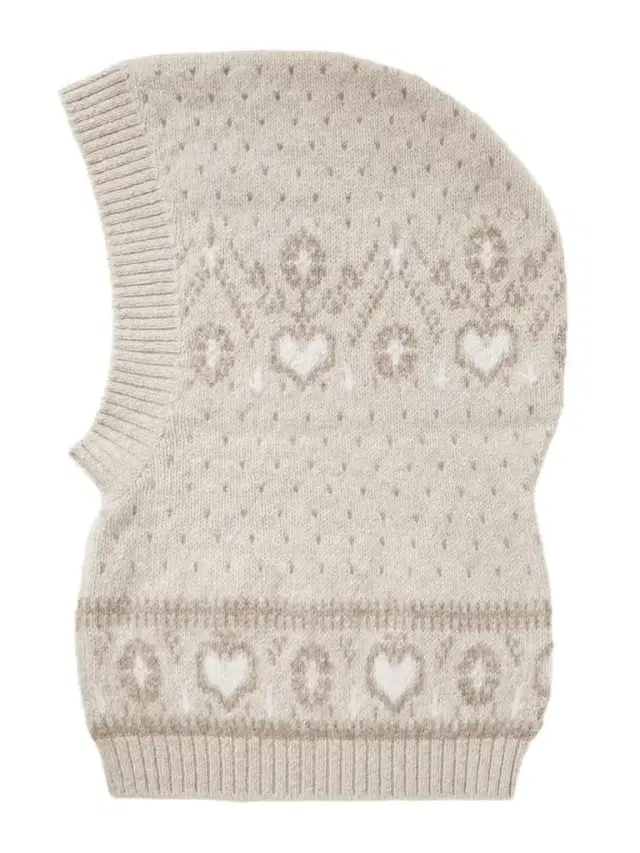 Caspian Fair Isle Cashmere Balaclava