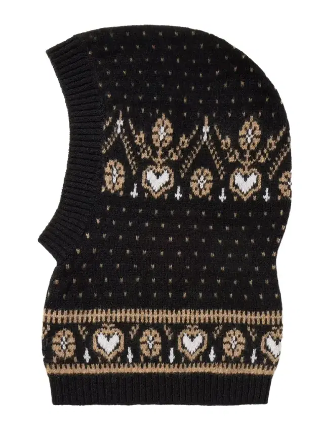 Caspian Fair Isle Cashmere Balaclava