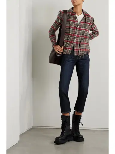 R13 Boy Cropped High-rise Straight-leg Jeans | Thumbnail 2 R13 Boy Cropped High-rise Straight-leg Jeans | Thumbnail 2