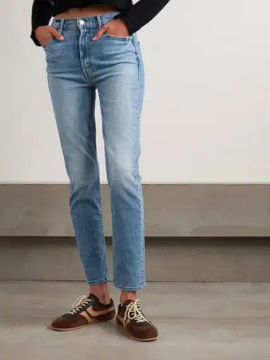 Mother The Dazzler Flood High-rise Slim-leg Jeans | Thumbnail 3