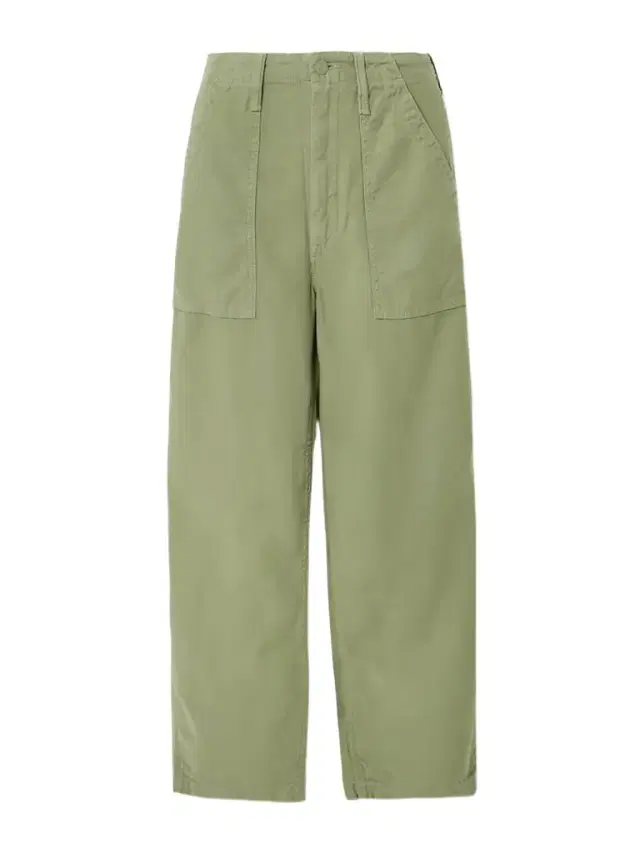 The Fangirl Fatigue Flood Cotton-canvas Barrel-leg Pants