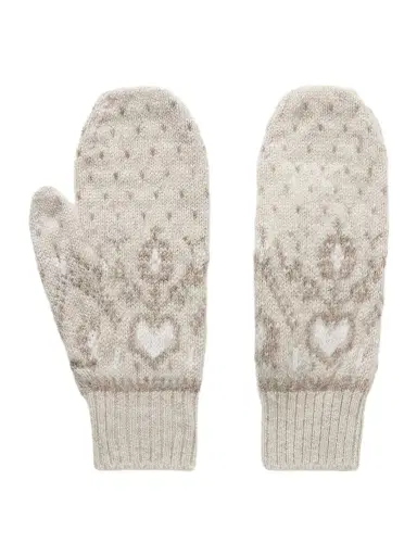 Khaite Christel Fair Isle Cashmere Mittens | Thumbnail 1 Khaite Christel Fair Isle Cashmere Mittens | Thumbnail 1