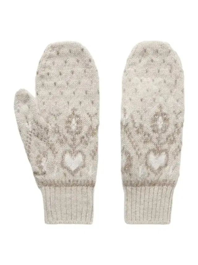 Christel Fair Isle Cashmere Mittens