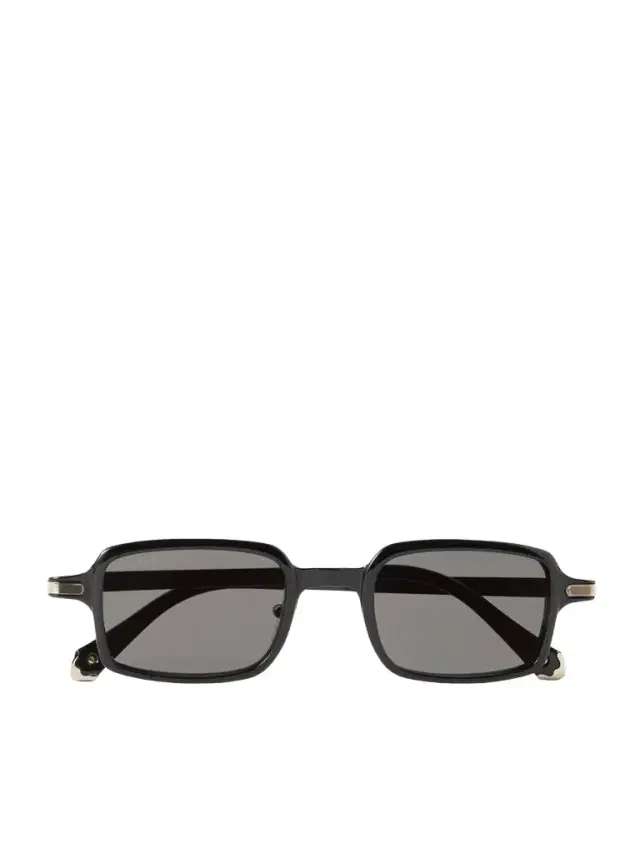 Première De Cartier Rectangular-frame Acetate Sunglasses